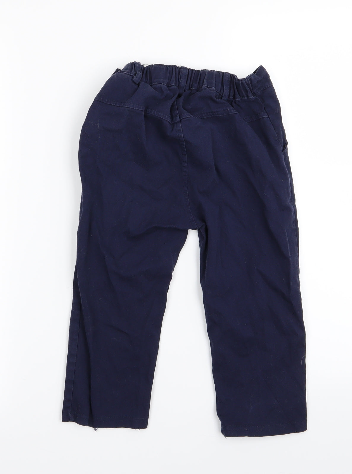 Preworn Boys Blue   Chino Trousers Size 6 Years