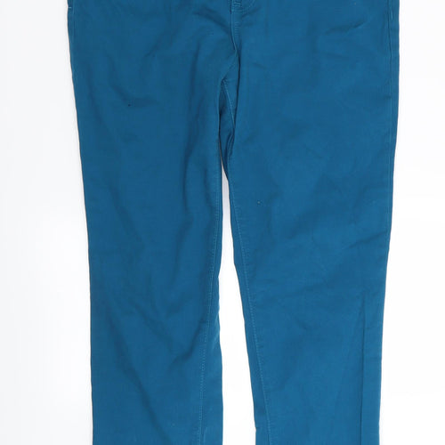 Preworn Womens Blue   Trousers  Size 8 L27 in
