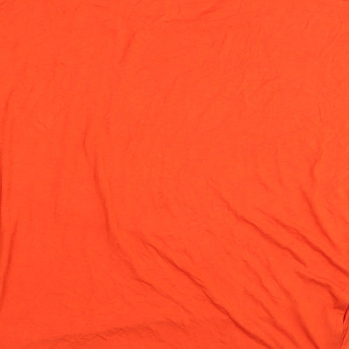 New Look Womens Orange   Basic T-Shirt Size 12