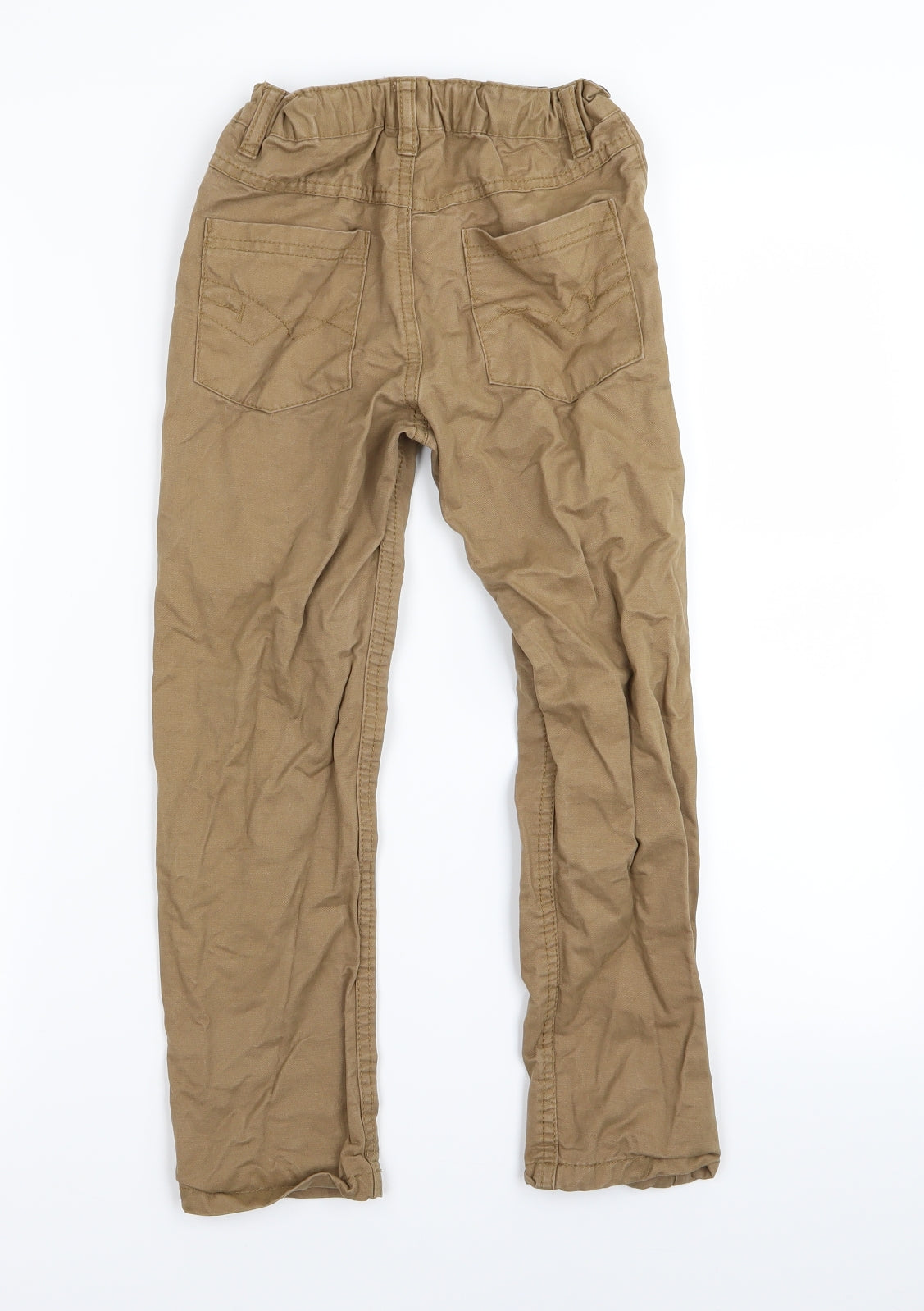 Nutmeg Boys Beige   Chino Trousers Size 6-7 Years