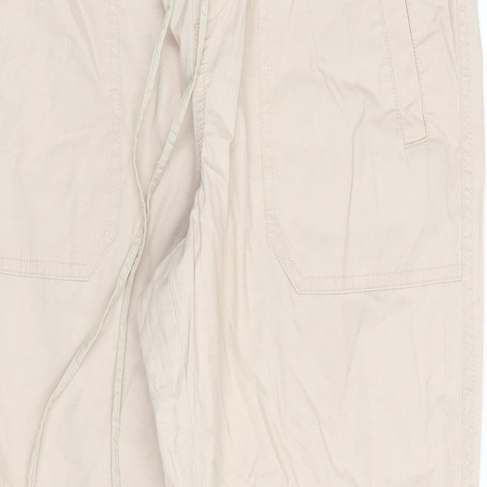 Classic Womens Beige   Trousers  Size 12 L30 in