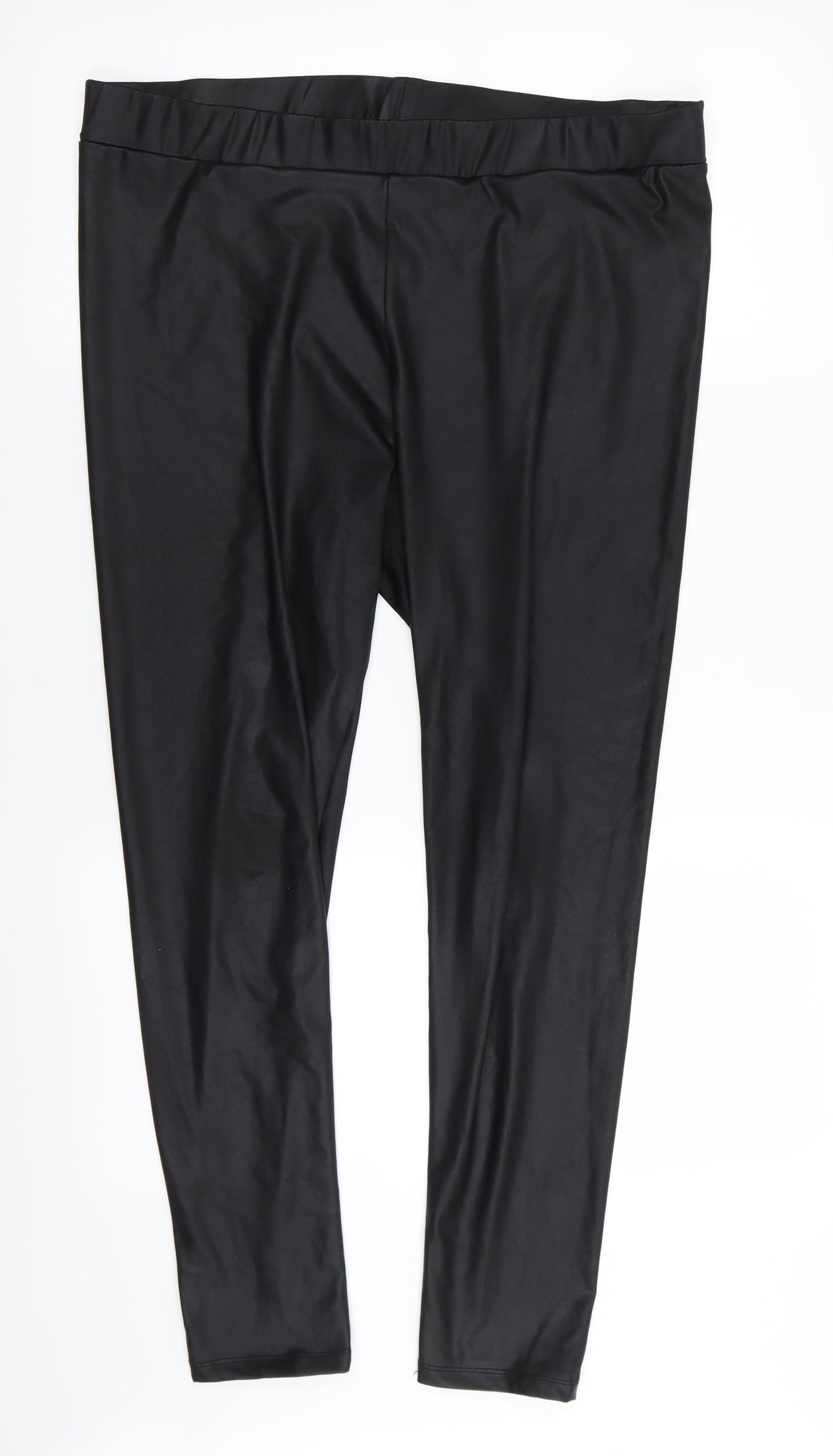Primark Womens Black   Jegging Leggings Size 14 L26 in - Stretch waistband/legging