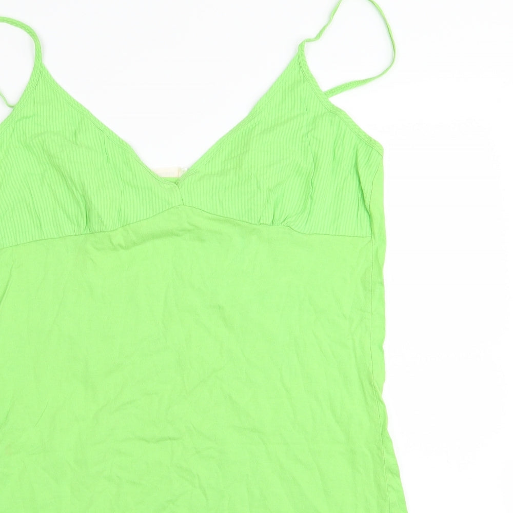 dunnes Womens Green   Camisole Tank Size 14