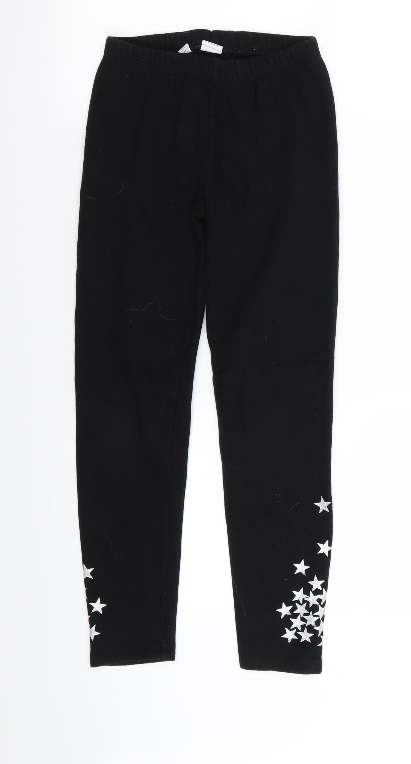 Gap Girls Black   Jogger Trousers Size L - star detail