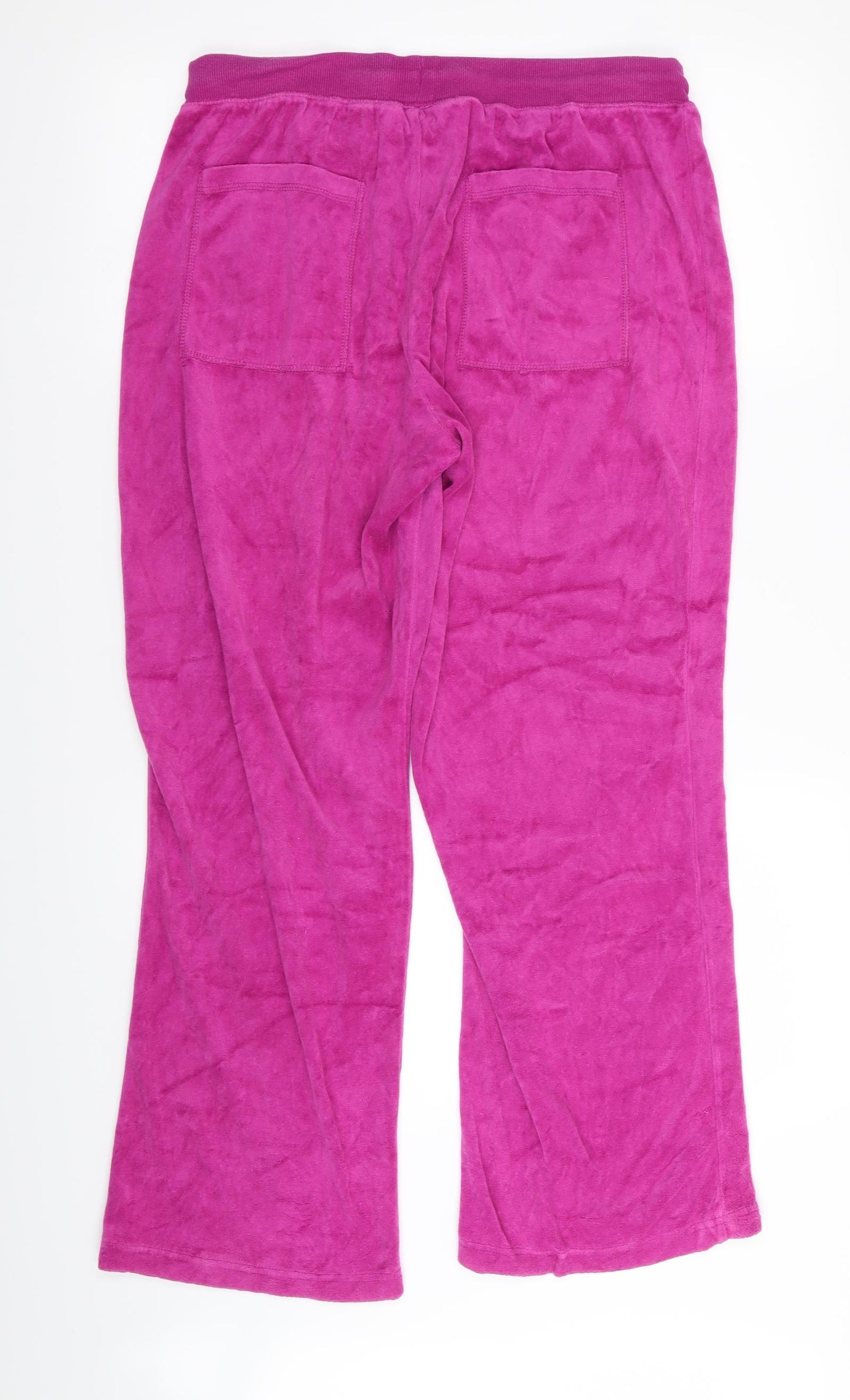 love to lounge Womens Purple   Jogger Trousers Size 14 L29 in - Stretch waistband