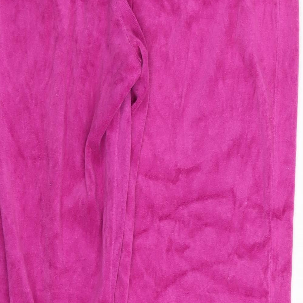 love to lounge Womens Purple   Jogger Trousers Size 14 L29 in - Stretch waistband