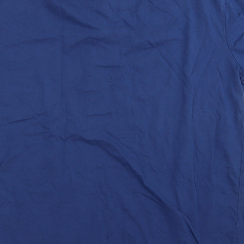 DUNNES Mens Blue    Polo Size L