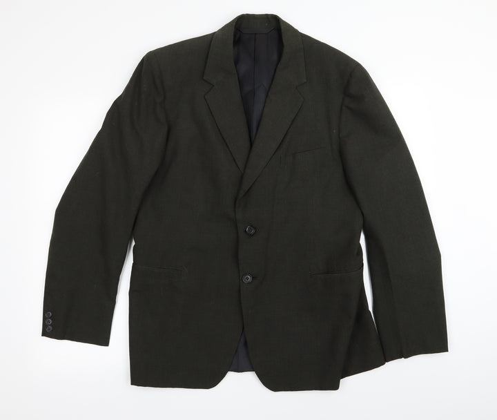 Preworn Mens Green   Jacket Blazer Size 38