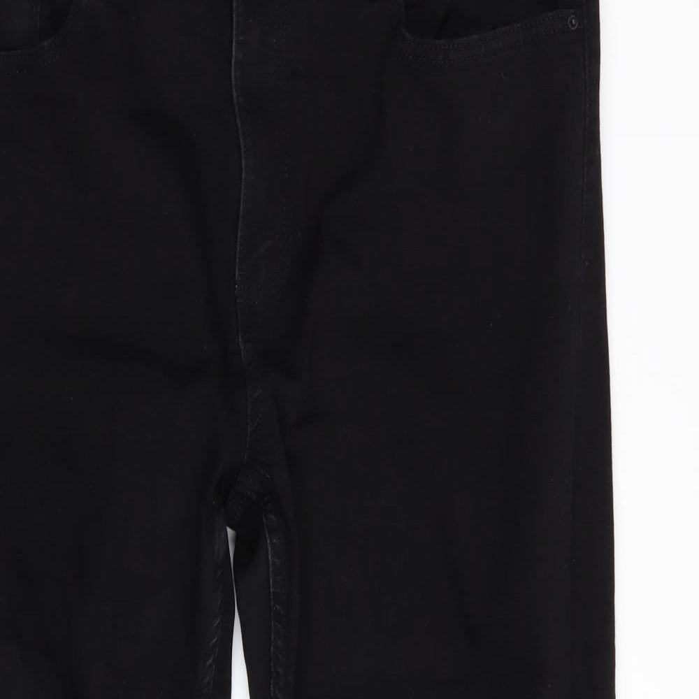 The Sienna Womens Black   Straight Jeans Size 18 L25 in