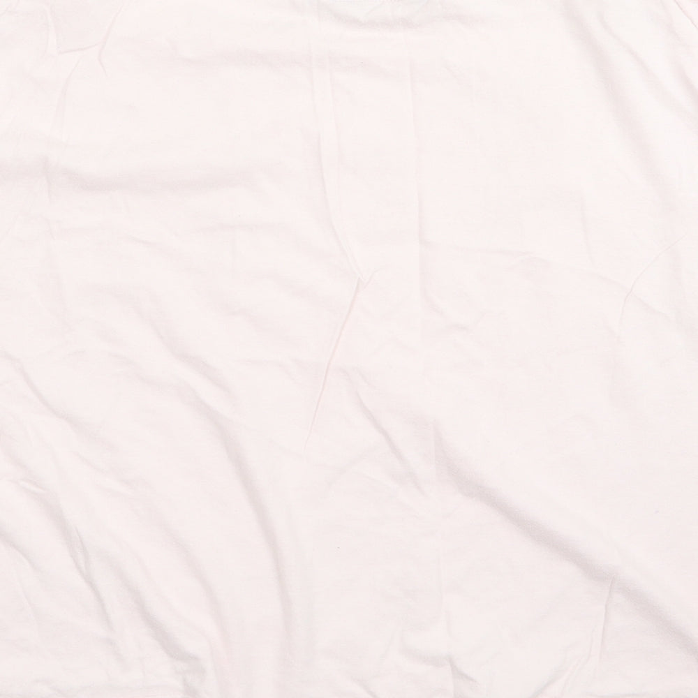 love to lounge Womens Pink   Basic T-Shirt Size 18