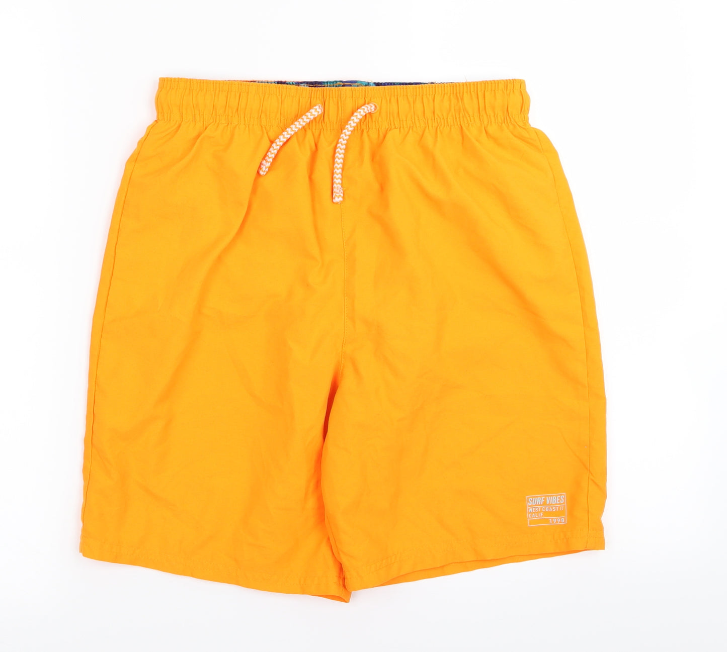 F&F Boys Orange   Cargo Shorts Size 13-14 Years - Swim shorts