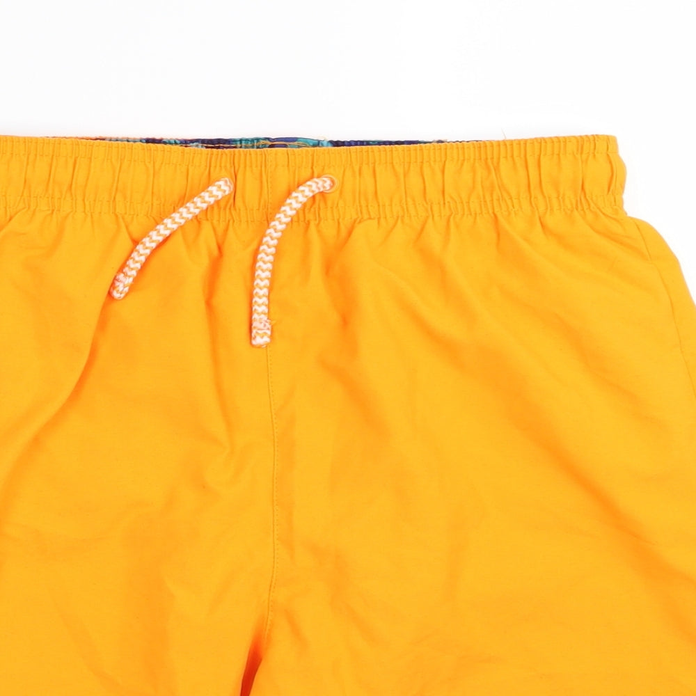F&F Boys Orange   Cargo Shorts Size 13-14 Years - Swim shorts