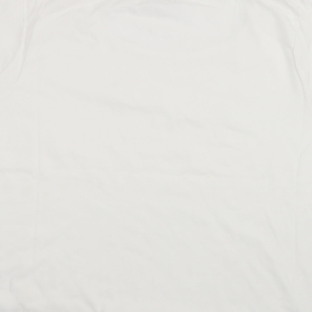Savoir Womens White   Basic T-Shirt Size 26