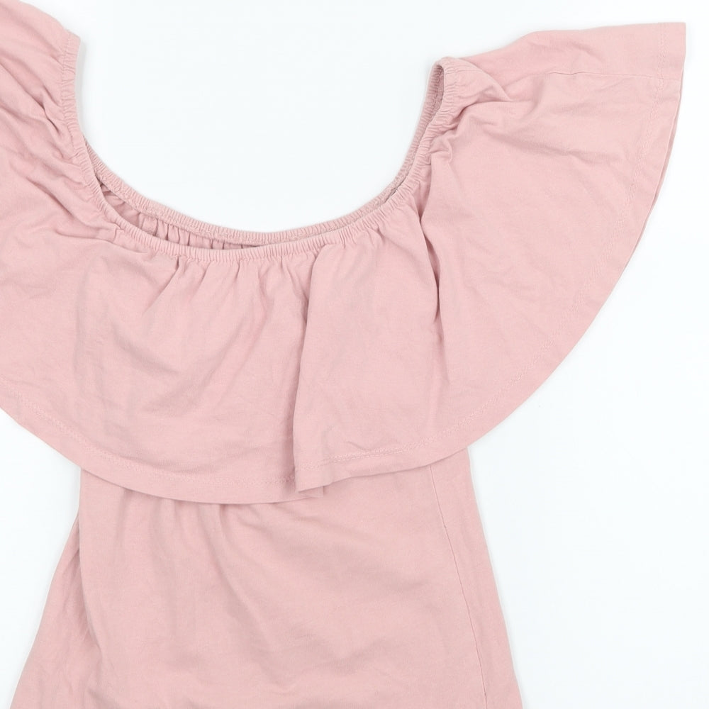 Atmosphere Womens Pink   Basic T-Shirt Size 8