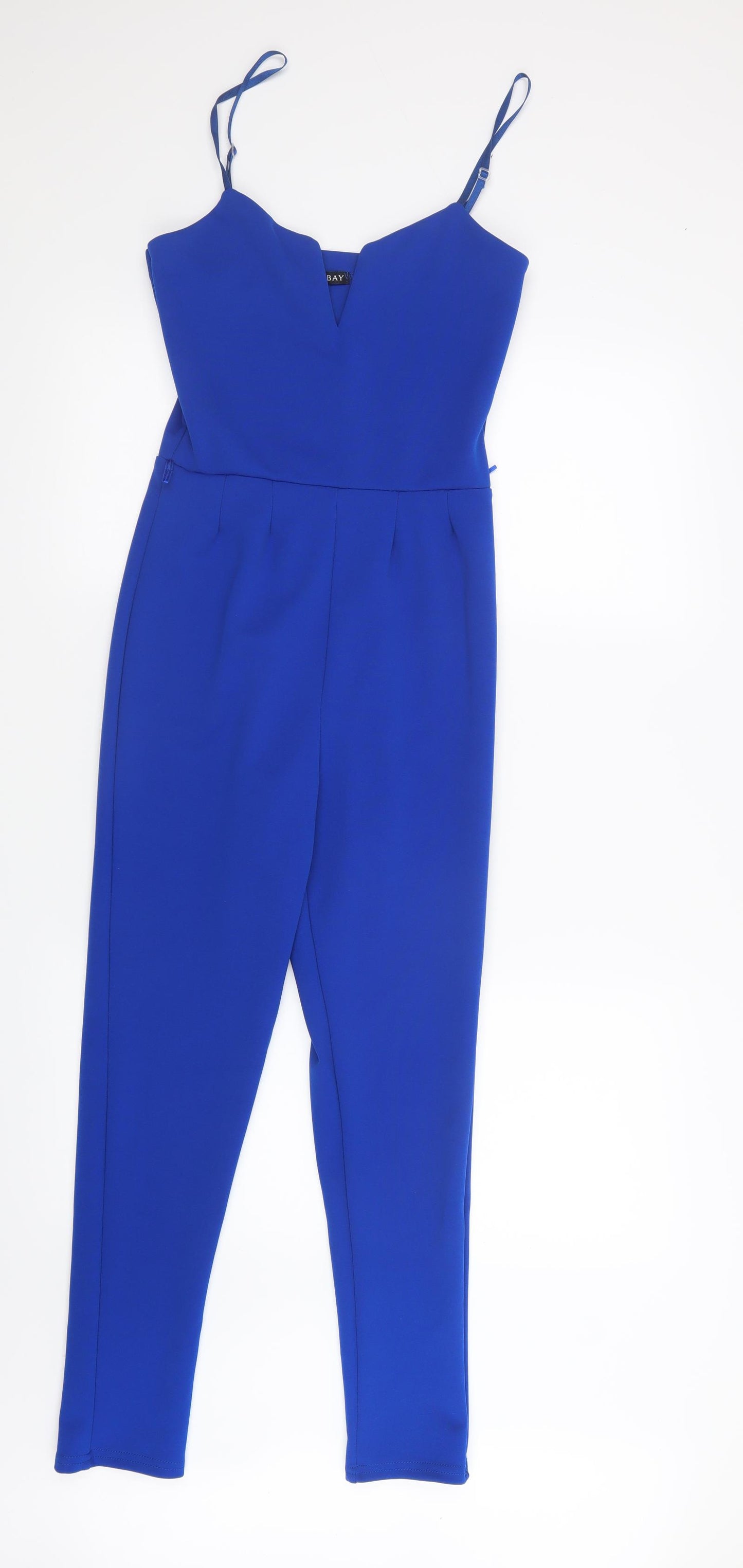 Malabay Womens Blue   Jumpsuit One-Piece Size 8 L26 in
