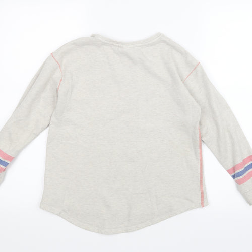 NEXT Girls Beige   Pullover Jumper Size 10 Years