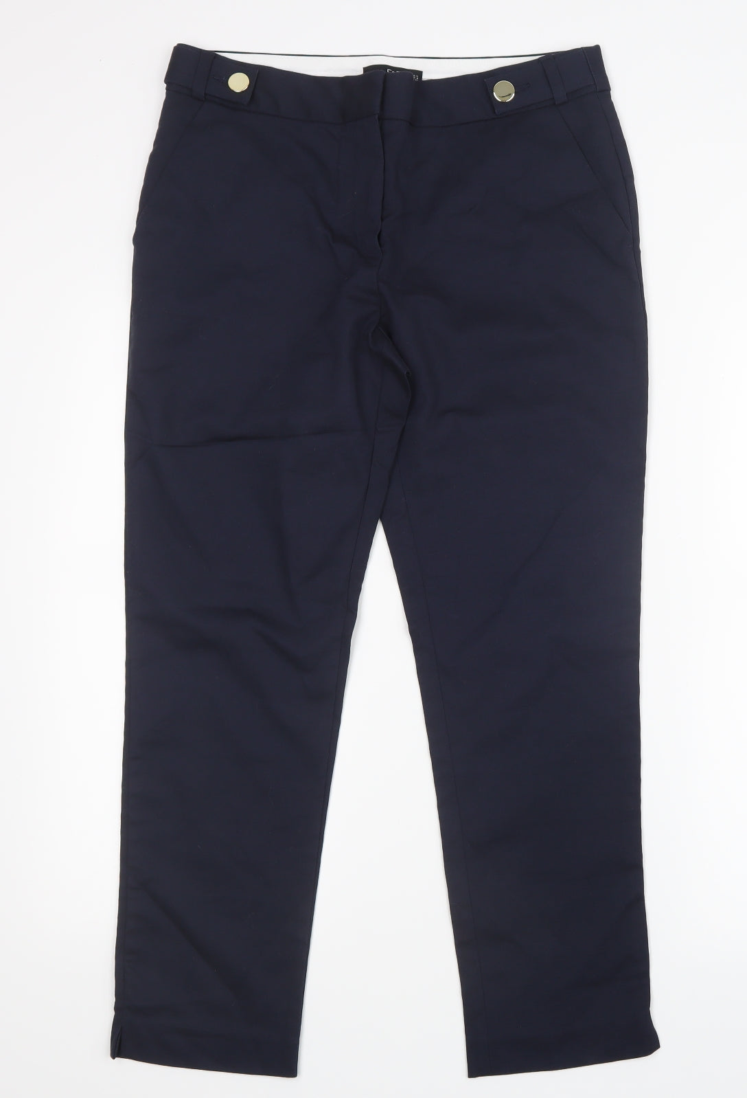 F&F Womens Blue   Trousers  Size 12 L26.5 in