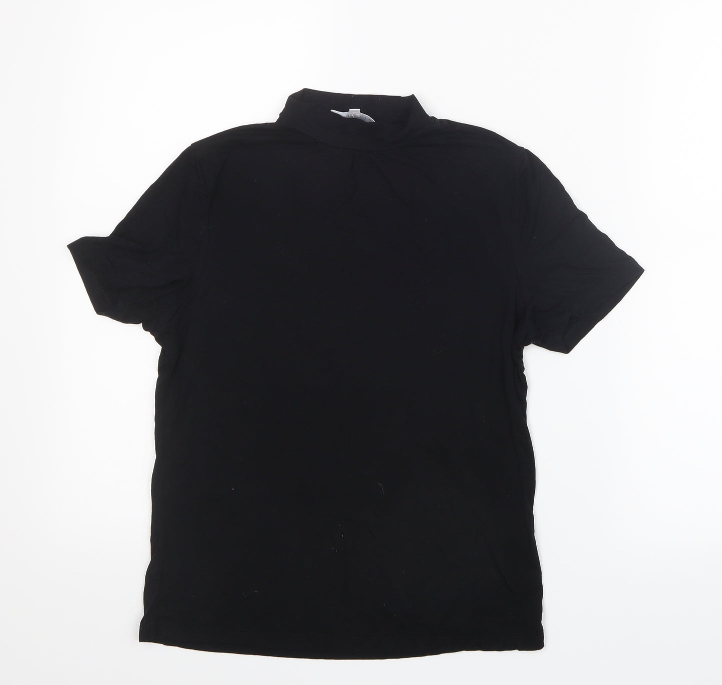 Red Herring Womens Black   Basic T-Shirt Size 12