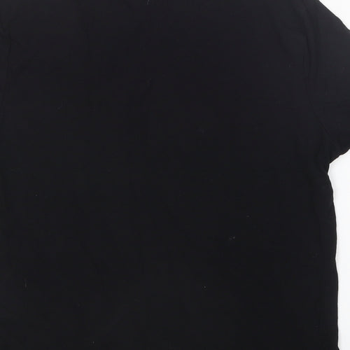 Red Herring Womens Black   Basic T-Shirt Size 12