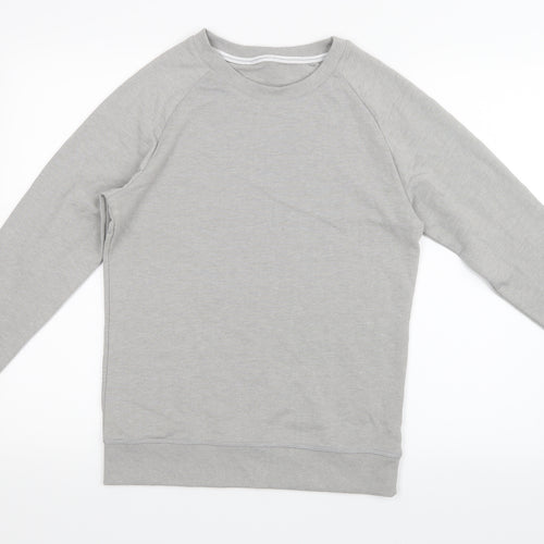 Russell Mens Grey   Pullover Jumper Size S