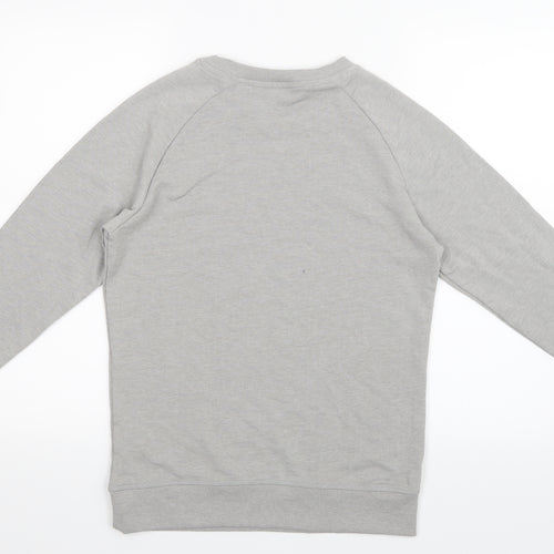 Russell Mens Grey   Pullover Jumper Size S