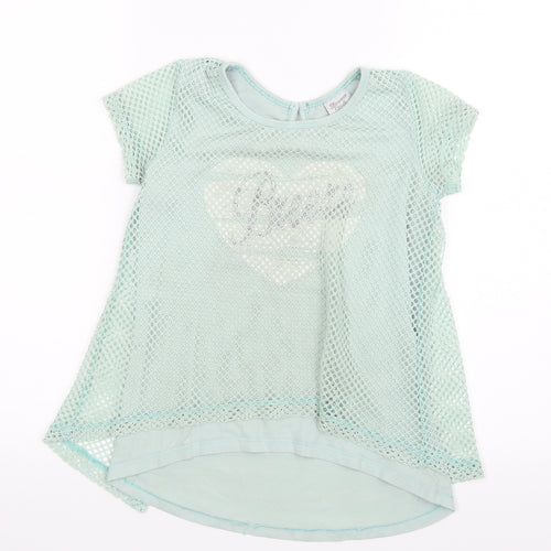 Breeze Girls Girls Green   Basic T-Shirt Size 10 Years