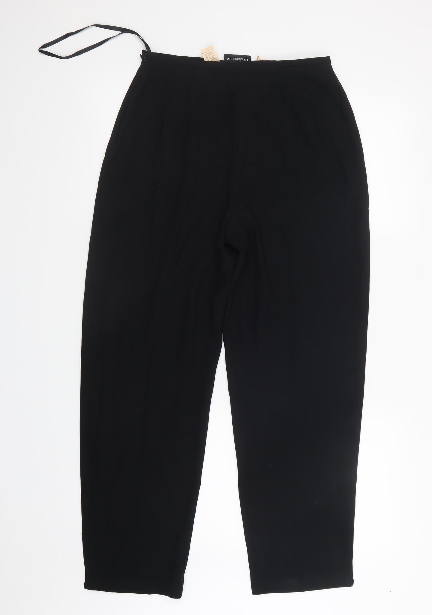 Liz Claiborne Womens Black   Trousers  Size 8 L27 in