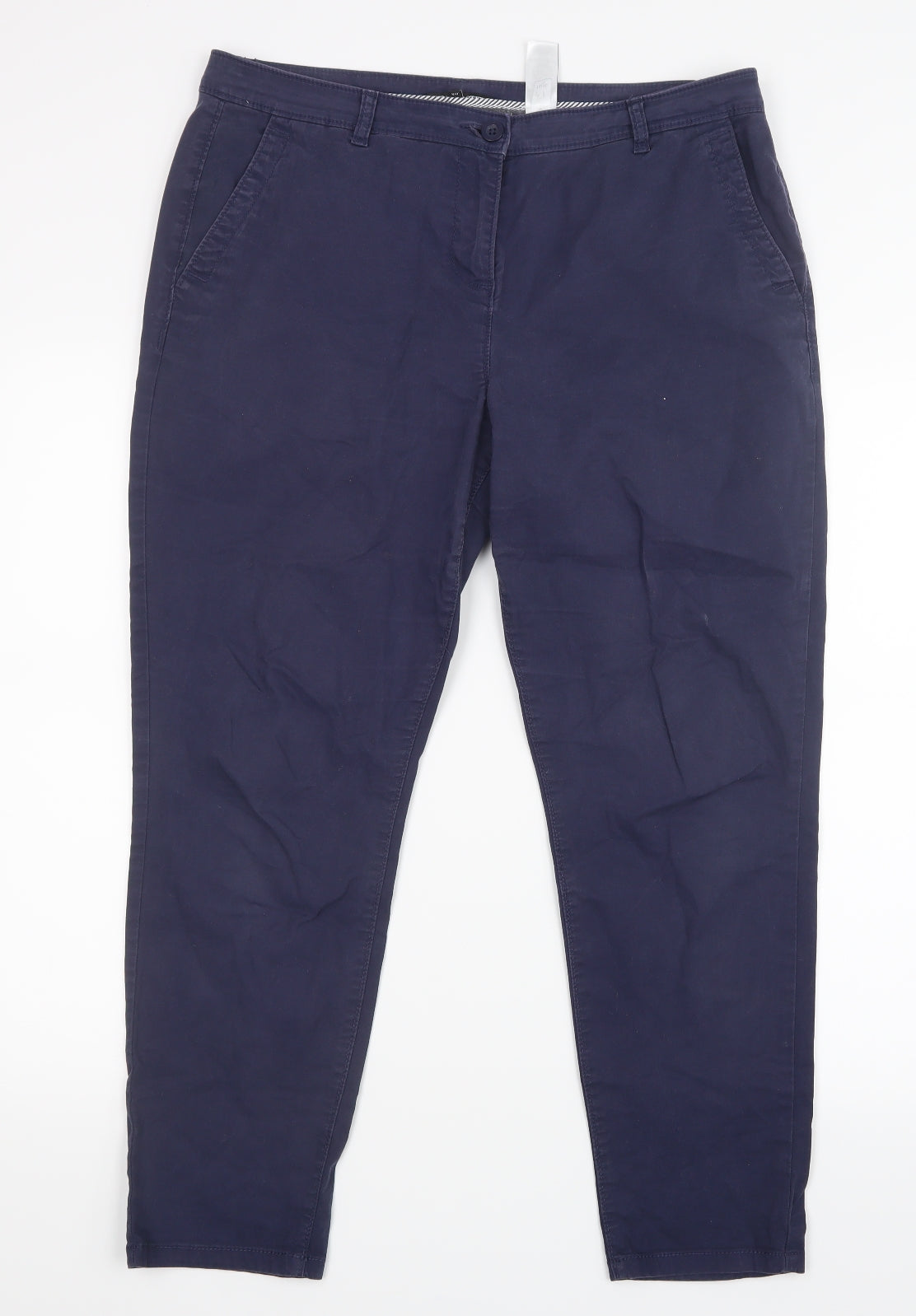 NEXT Womens Blue   Trousers  Size 14 L26 in