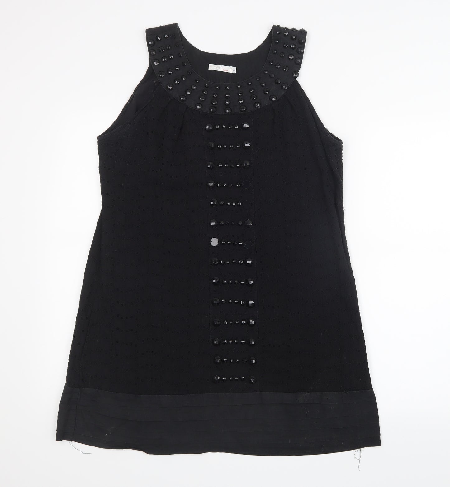 S.C Fashion Womens Black   Basic Blouse Size L
