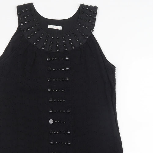 S.C Fashion Womens Black   Basic Blouse Size L