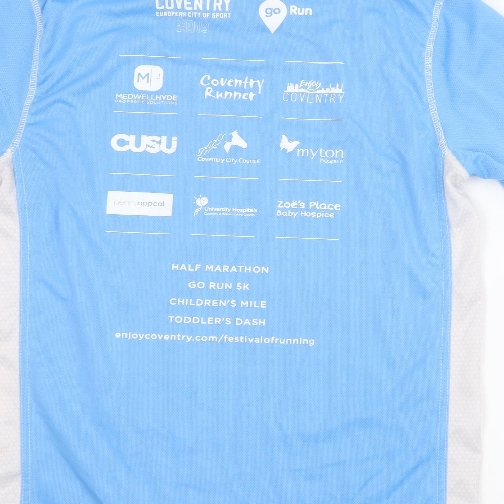 Titan Mens Blue   Basic T-Shirt Size M