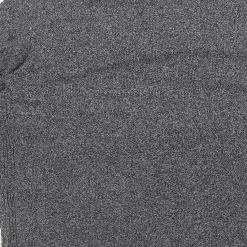 Primark Mens Grey  Knit Pullover Jumper Size M