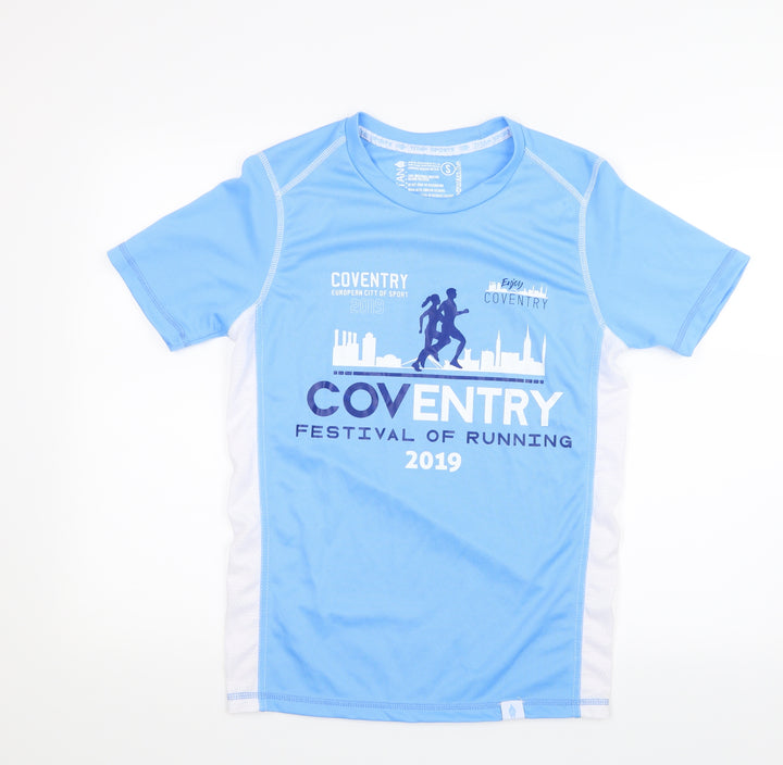 Titan Mens Blue Basic T-Shirt Size S