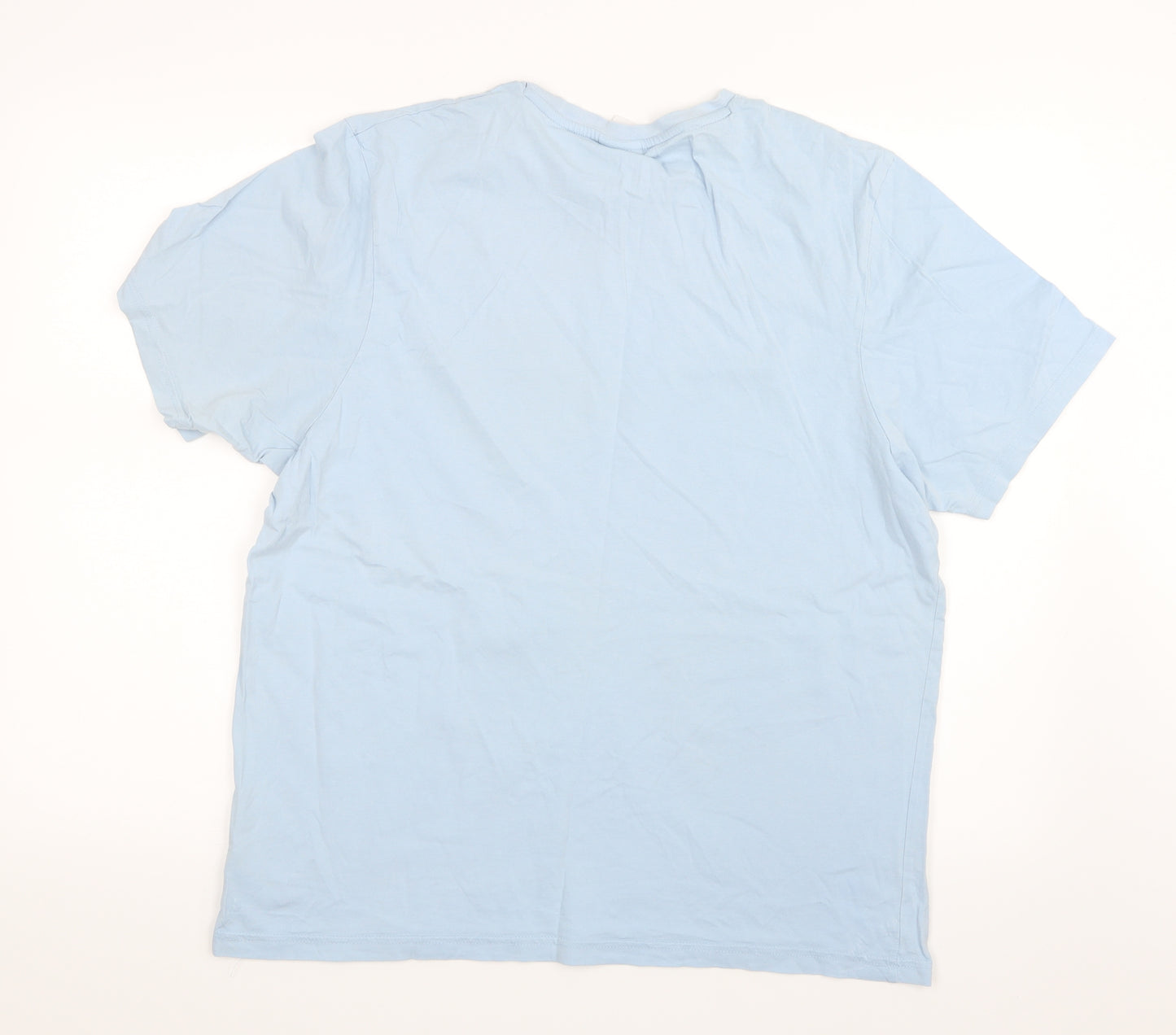 George Mens Blue    T-Shirt Size L  - Mr Men