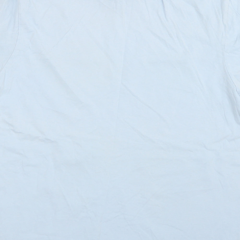 George Mens Blue    T-Shirt Size L  - Mr Men