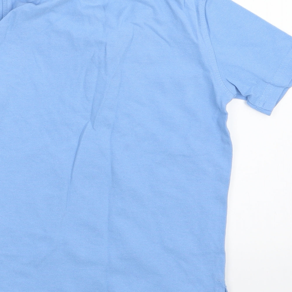 Lily & Dan Boys Blue   Basic Polo Size 5-6 Years