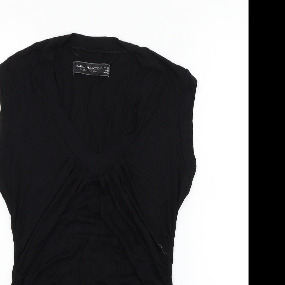 Zara Womens Black   Basic T-Shirt Size M
