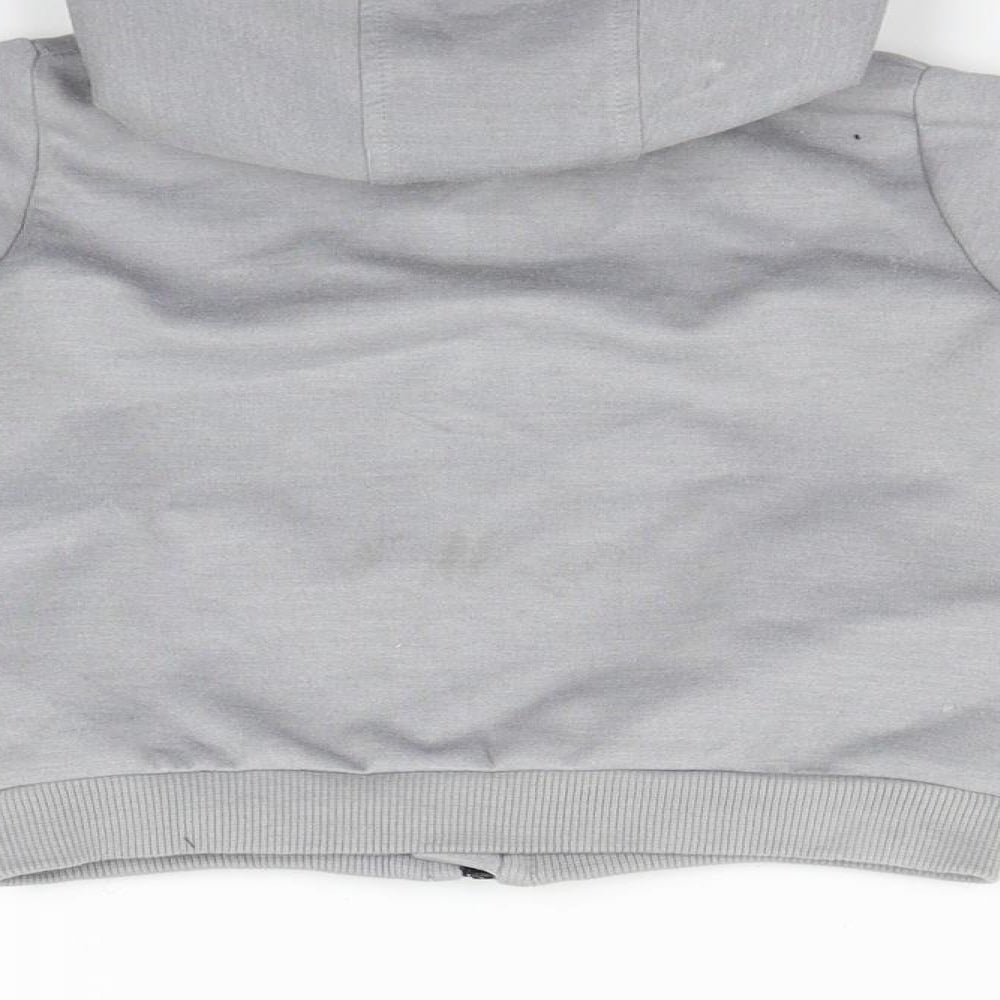 River Island  Grey   Full Zip Jumper Size 6-9 Months