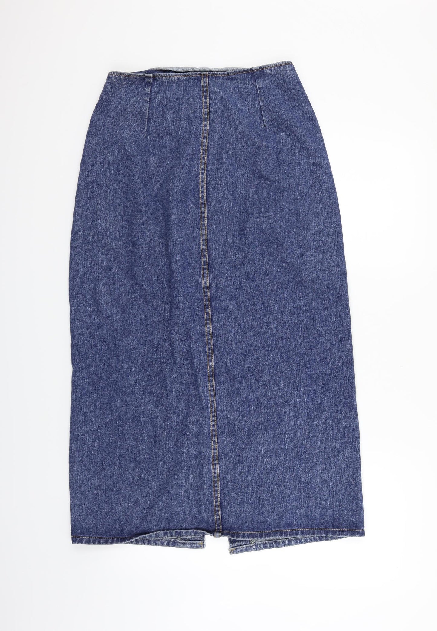 SheIn Womens Blue   Flare Skirt Size M