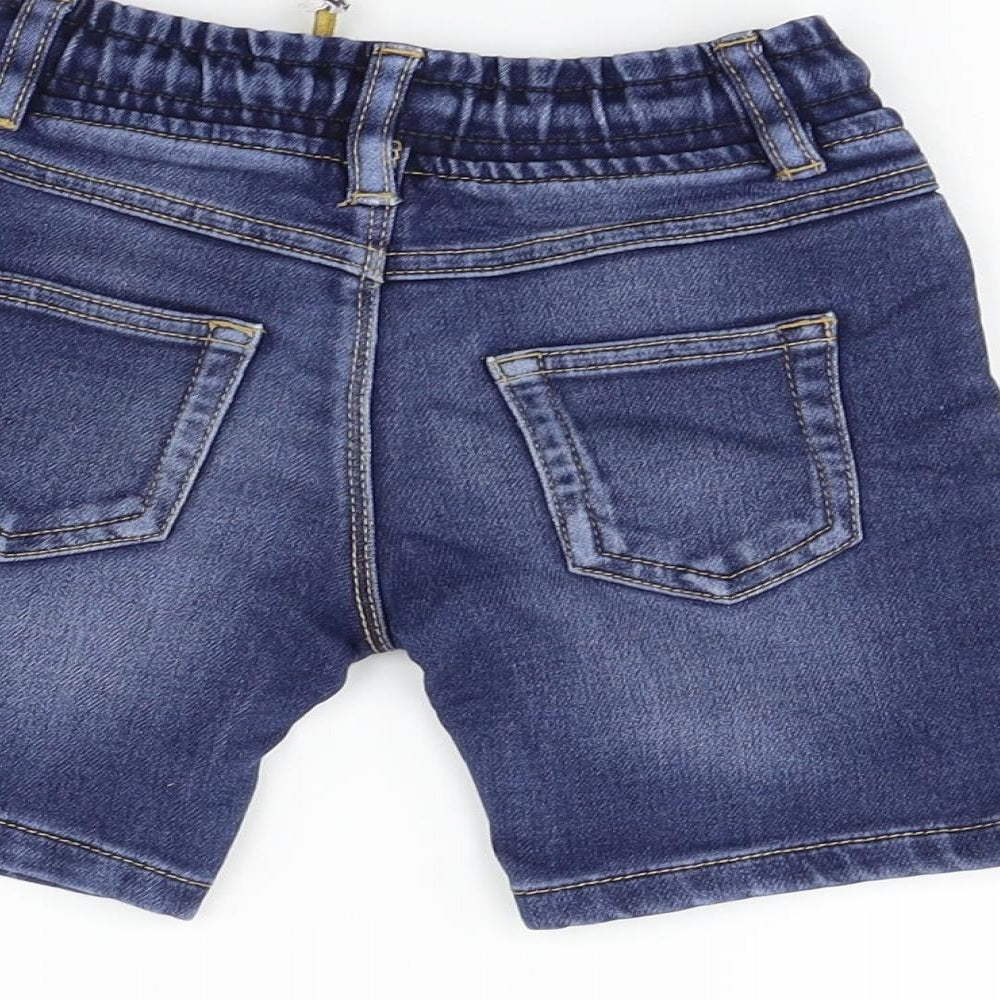 George Girls Blue   Cut-Off Shorts Size 2 Years