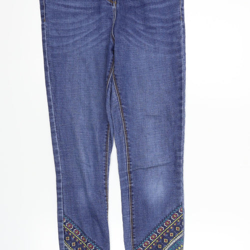 /Denim Womens Blue   Straight Jeans Size 10 L25 in