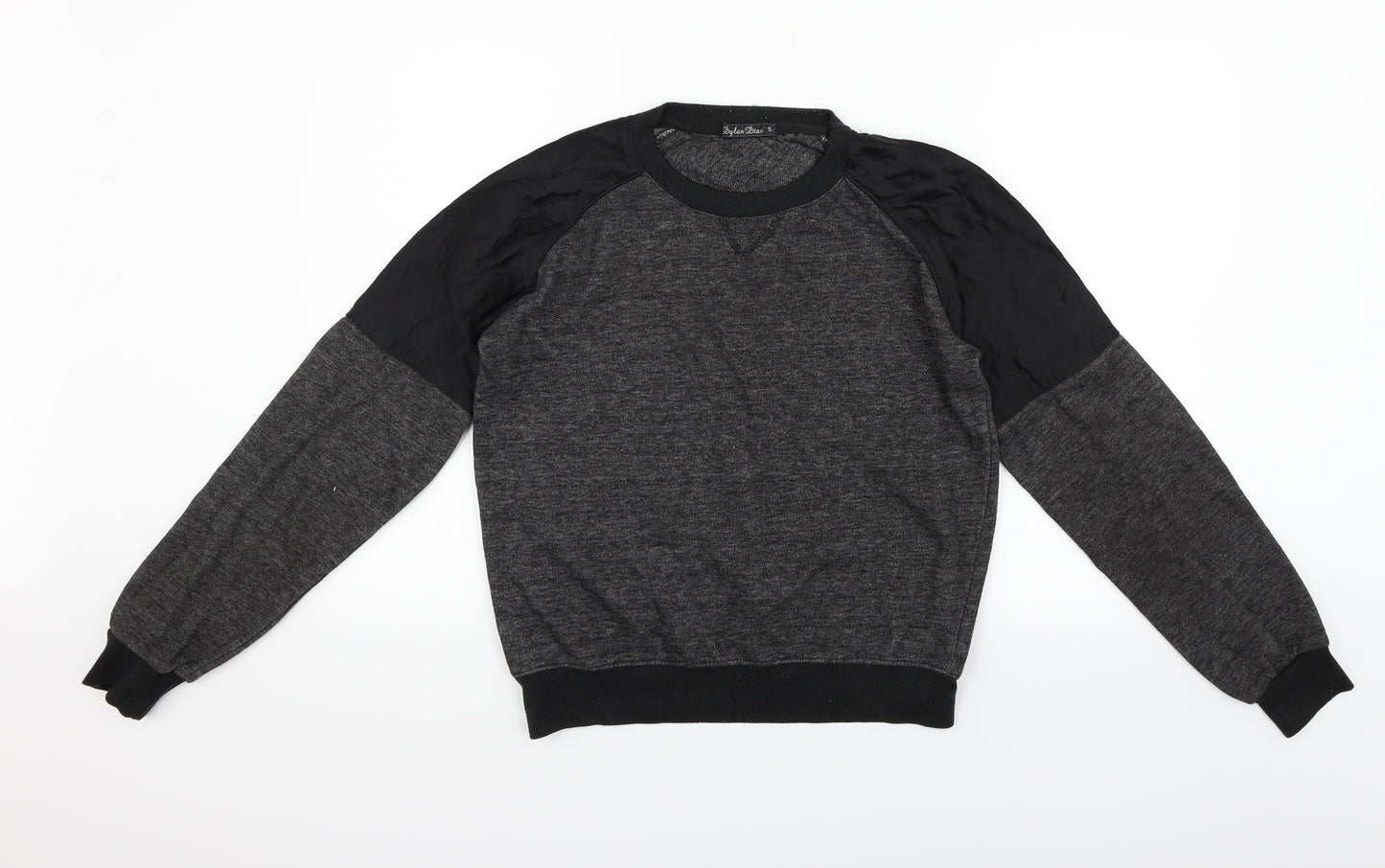 Dylan Star Boys Black   Pullover Jumper Size S