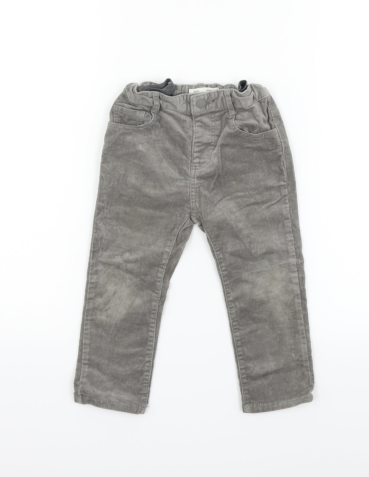 Zara Girls Grey   Chino Trousers Size 2-3 Years