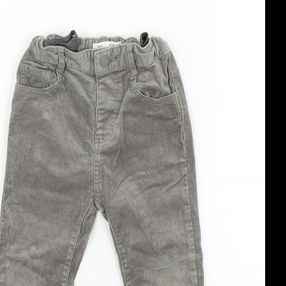 Zara Girls Grey   Chino Trousers Size 2-3 Years