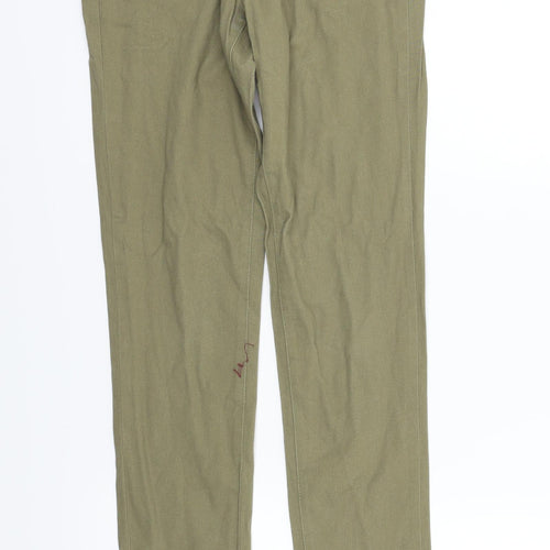 Pieces Womens Beige   Trousers  Size M L30 in