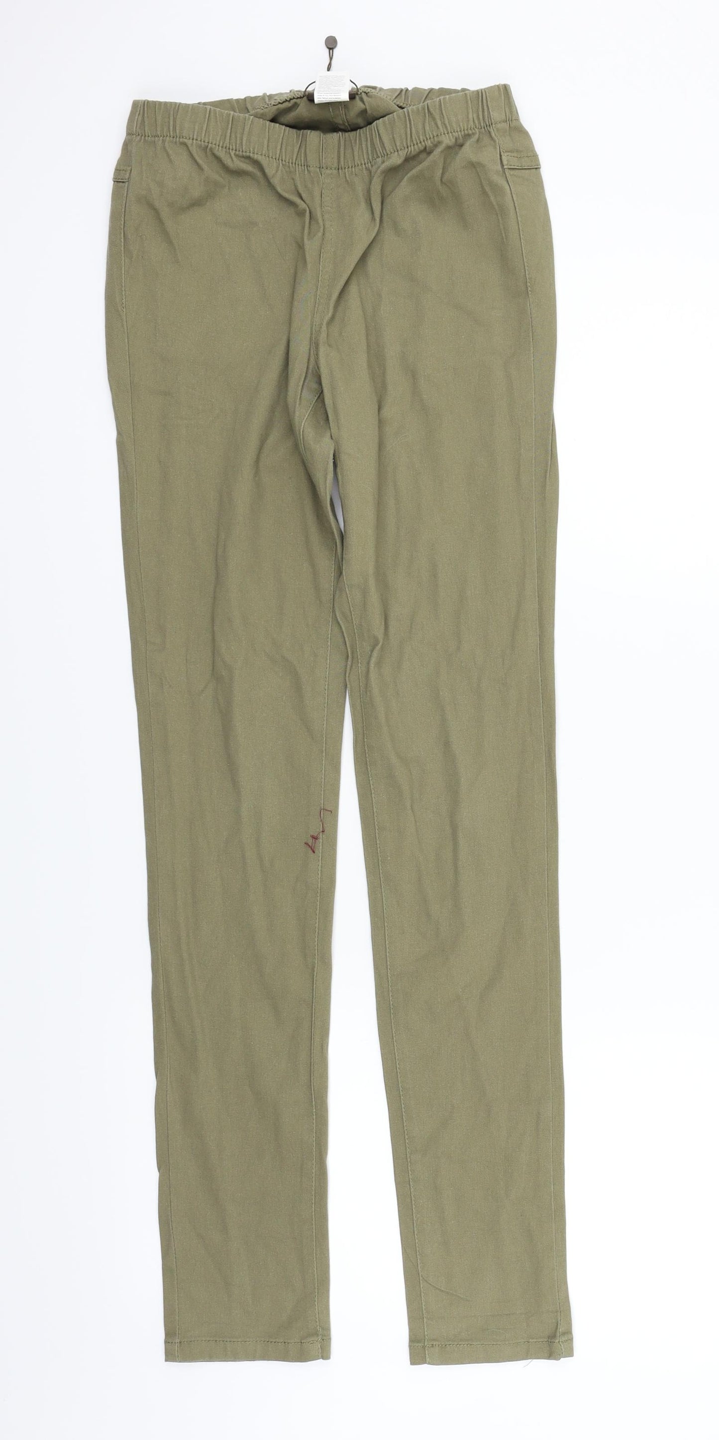 Pieces Womens Beige   Trousers  Size M L30 in