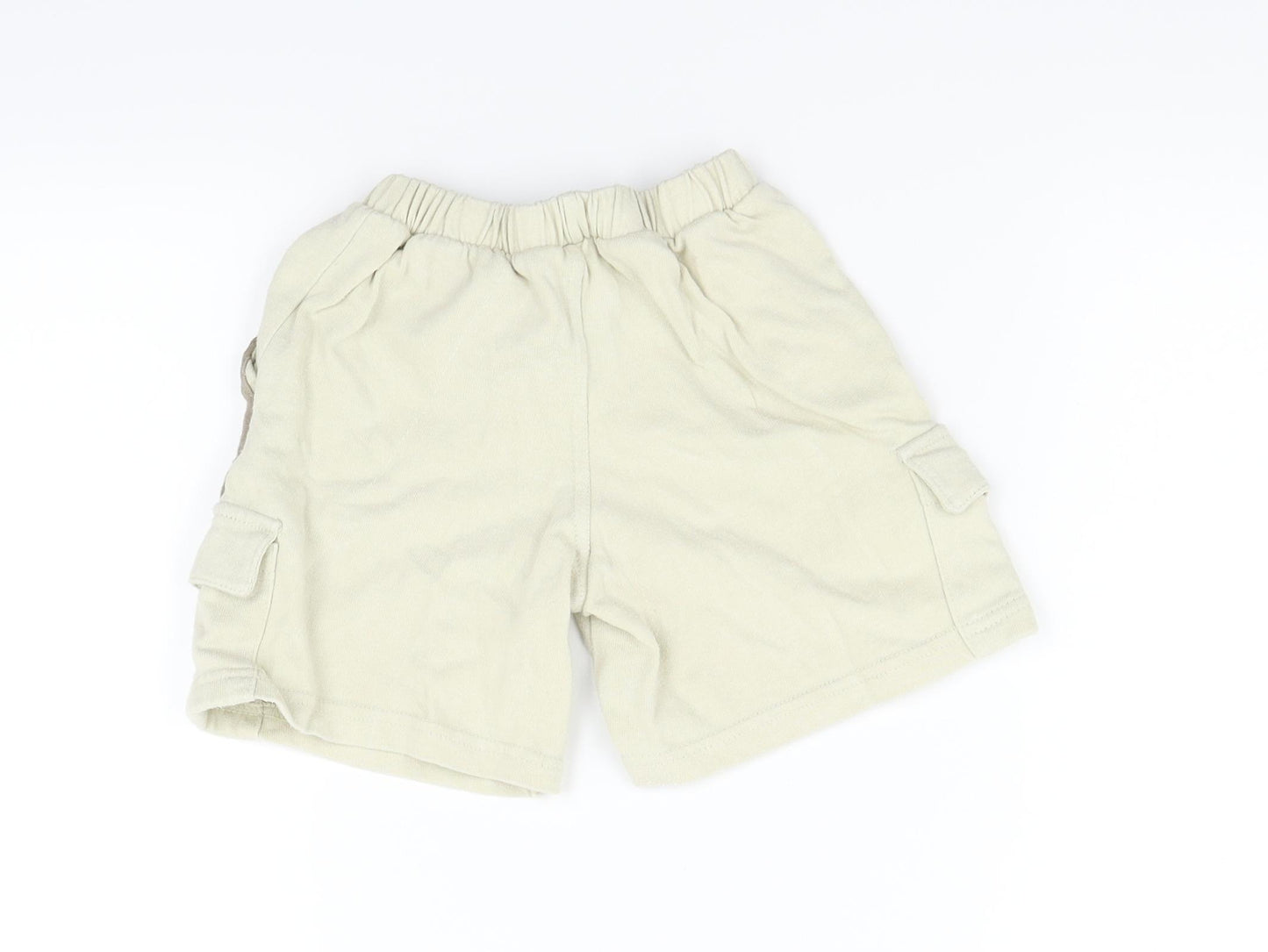 Babble Boom  Beige   Cropped Trousers Size 12-18 Months