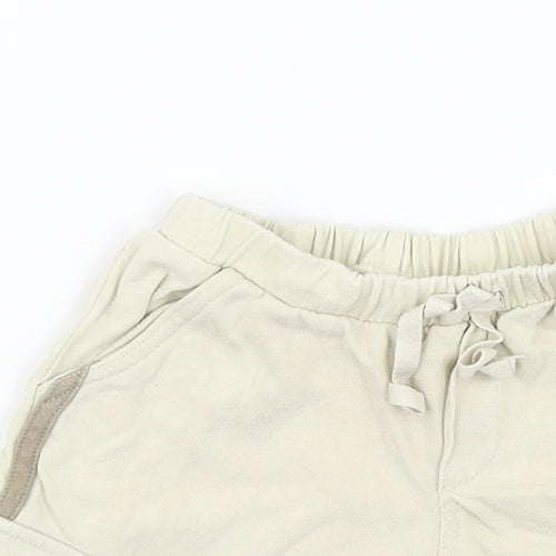 Babble Boom  Beige   Cropped Trousers Size 12-18 Months