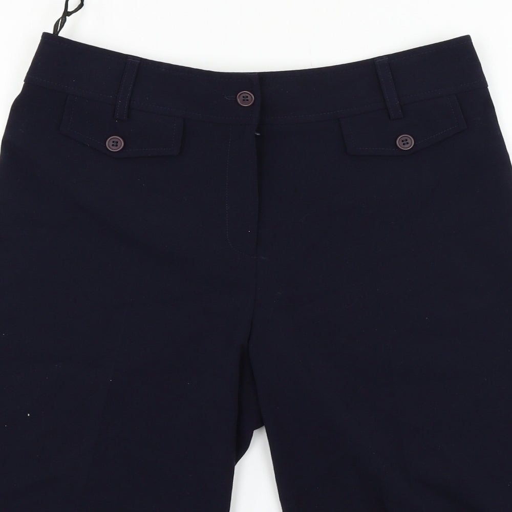 Sarah Hamilton Womens Blue   Trousers  Size 10 L26 in