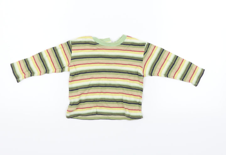 George Green Striped Pullover Jumper Size 12-18 Months